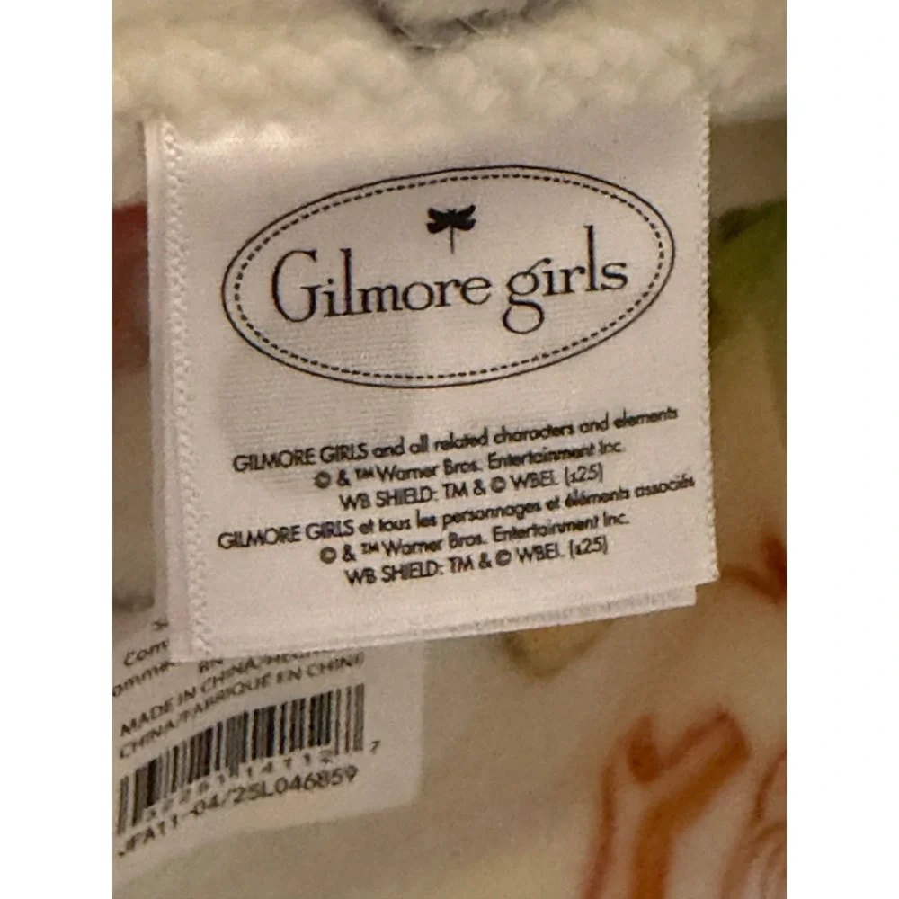 Gilmore Girls Stars Hollow Luke's Diner Plush Throw Blanket 60x70 Rory Lorelai